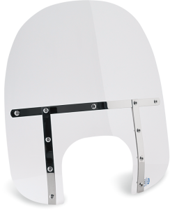 Memphis Fats Windshield With Big Headlight Cutout Clear