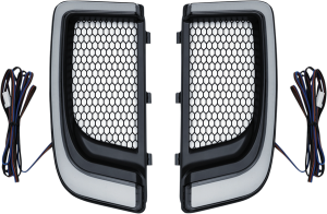 Tracer Led Fairing Lower Grill Inserts Multi, 4, nordicamoto.ro