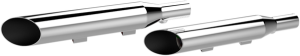 Hp-plus 3(r) Slip-on Mufflers Chrome