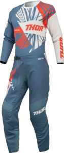 Tricou Dama Thor Sector Split Blue/White S, 5, nordicamoto.ro