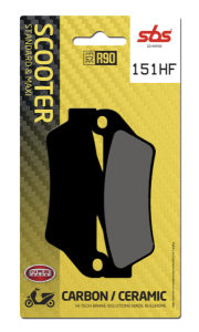Hf Street Ceramic Organic Brake Pads, 1, nordicamoto.ro
