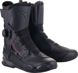 Nyári motoros csizma, Alpinestars Sp-x Boa Black csizma, nordicamoto.ro