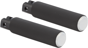 Fusion Footpegs Black, Silver, 1, nordicamoto.ro