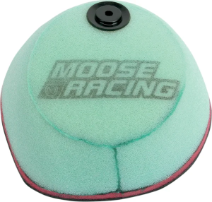 MOOSE RACING precíziós, előolajozott légszűrő, zöld 