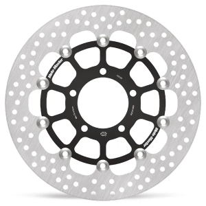 Halo sorozatú úszó rotor, fekete, rozsdamentes acél, 1, nordicamoto.ro