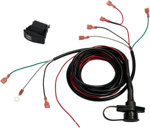 Dash Rocker Winch Switch With Wiring Black, 1, nordicamoto.ro