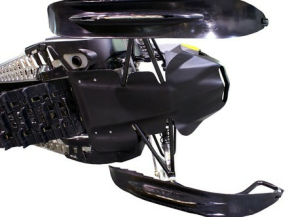 Skinz Float Plate Black 2008- Ski-Doo Rev XP, 1, nordicamoto.ro