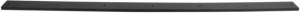 UHMW kopásálló rúd, fekete 