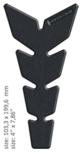 Resin/soft Touch Tank Pad Black, 1, nordicamoto.ro