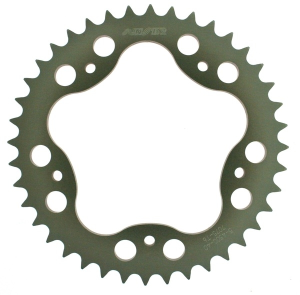 Works Triplestar Aluminum Ducati Rear Sprocket Natural, 1, nordicamoto.ro