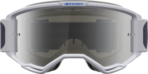 Alpinestars Vision 5 Drag motoros szemüveg – szürke keret/kék/színezett lencse, 4, nordicamoto.ro