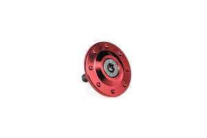 Exhaust Bracket Cover Red, 1, nordicamoto.ro