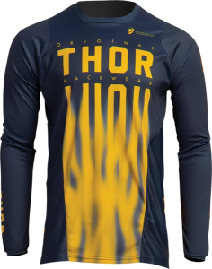Tricou Thor Pulse Vapor Midnight/Lemon 3XL, 1, nordicamoto.ro