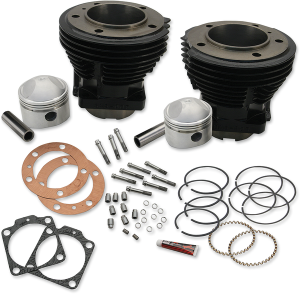 Bore Cylinder And Stroker Piston Kit Black