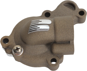 Supercooler Water Pump Cover And Impeller Kit Magnesium, Powder-coated
