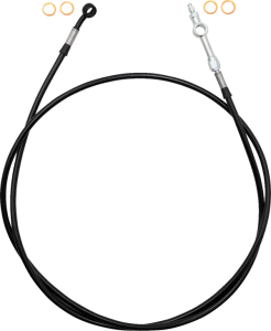 Ez Install Brake Line Black, Clear Pvc Coating, 1, nordicamoto.ro