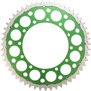 Twinring Rear Sprocket Green, 1, nordicamoto.ro