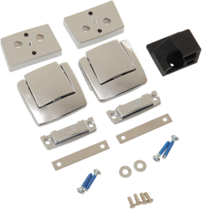 Tour-pak® Hardware Latch Kit Silver, 1, nordicamoto.ro