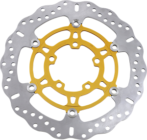 Pro-lite Xc Contour Brake Rotor Aluminum, Gold, Silver, 1, nordicamoto.ro