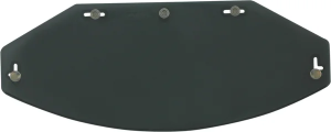Vintage 5-snap Flat Shield Gray 