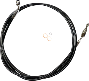 Hydraulic Clutch Line Stainless With Black Coating