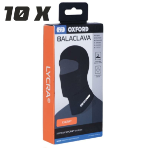 10 darabos fekete LYCRA Oxford kapucnis pulóver szett, 1, nordicamoto.ro