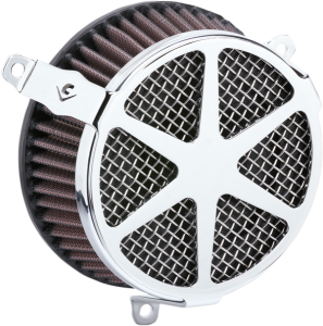 Naked Air Cleaner Intake Silver, 2, nordicamoto.ro