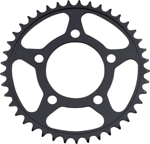 JT SPROCKETS Acél hátsó lánckerék, fekete , nordicamoto.ro