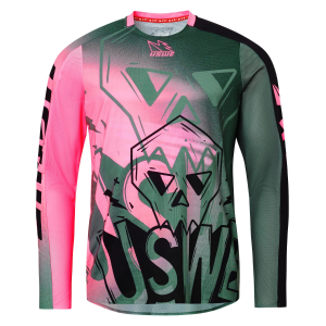 Tricou USWE Kalk Cartoon Off-Road Pink, 4, nordicamoto.ro