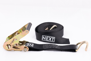 NEXT Premium rögzítőheveder 38 mm/5 m/2000 kg, fekete, nordicamoto.ro