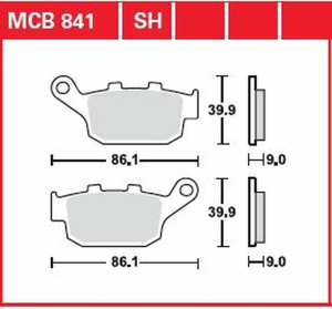 All Round Ceramic Brake Pads