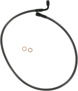 Brake Line Upper Dual Disc Non-abs Designer Sterling Chromite® Ii Nature Chrome, Sterling Chromite®, Ii, 3, nordicamoto.ro