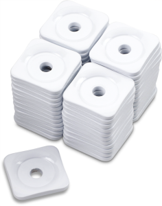 Grand Digger® Support Plates White, Powder Coated