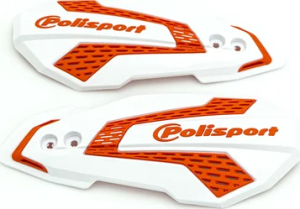Replacement Plastic For Mx Flow Handguard Orange, White