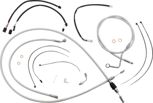 Sterling Chromite Ii® Designer Handlebar Installation Kit Silver