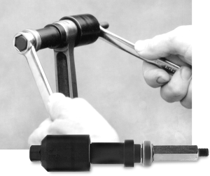 Connecting Rod Wrist Pin Bushing Tool Black