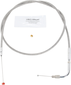 Stainless Steel Throttle/idle Cable Silver Standard, 1, nordicamoto.ro