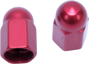 Custom Valve Stem Cap Red, Anodized, 1, nordicamoto.ro