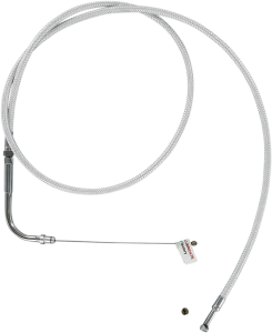 Sterling Chromite Ii® Braided Cable For Harley-davidson Clear