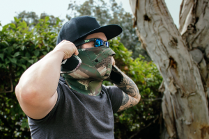 3 Panel Neo-x Face Mask Brown