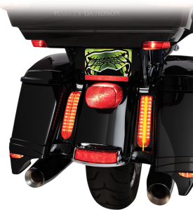 Filler Panel Accent Lights Amber, Red, 2, nordicamoto.ro