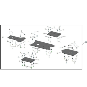 CSÚSZÓLÉPCSŐ-KÉSZLET HDPE