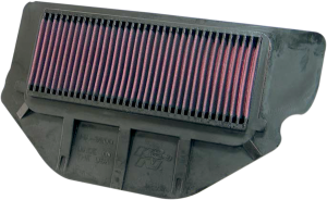 High-flow Air Filter Black, Red, 1, nordicamoto.ro