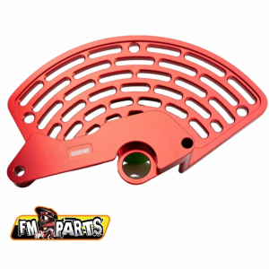 Első fék tárcsa védőburkolat Fm-Parts Beta RR 250/300 2013–2022, piros, 4, nordicamoto.ro
