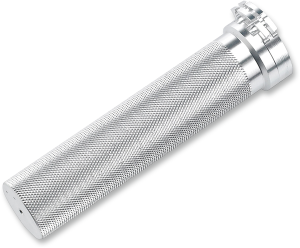 Whiskey Throttle Tube Silver, 1, nordicamoto.ro