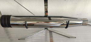 Muffler End Cap Black