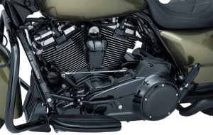 Spark Plug Head Bolt Cover Black, Gloss