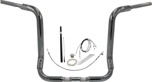 1-1/2(r) Ez Install Rounded Top Handlebar Kit Silver