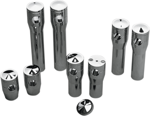 Elite Custom Billet Aluminum Risers Silver