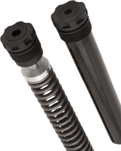 Monotube Fork Cartridge Kits Black, Chrome